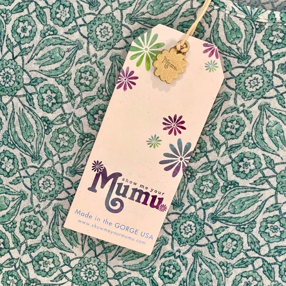 SHOW ME YOUR MUMU Chappell Top Lace Bell Sleeve Cropped Size Medium - Picture 8 of 9